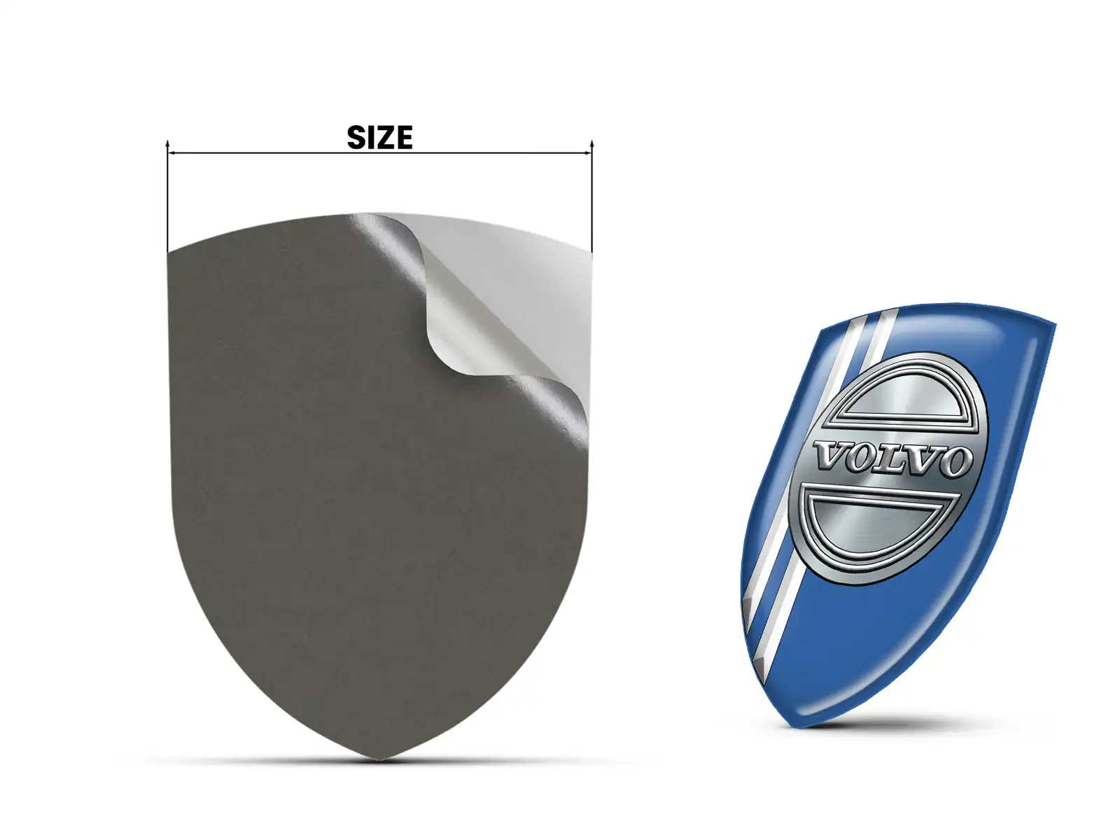Volvo Sticker Dome Contemporary Chic Max Version Resilient